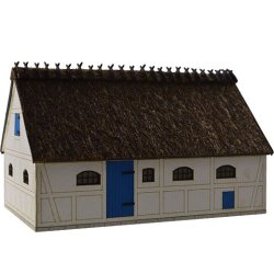 Stald til husmandshus