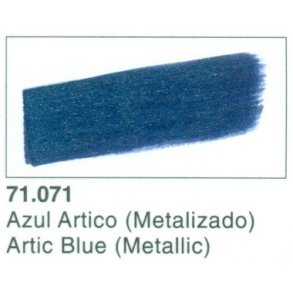 Vallejo Model Air nr. 71.071  Arctic Blue  Metallic  17 ml.