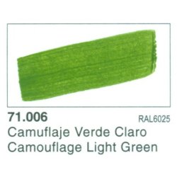 Vallejo Model Air nr. 71.006, Light Green Camouflage 17 ml.