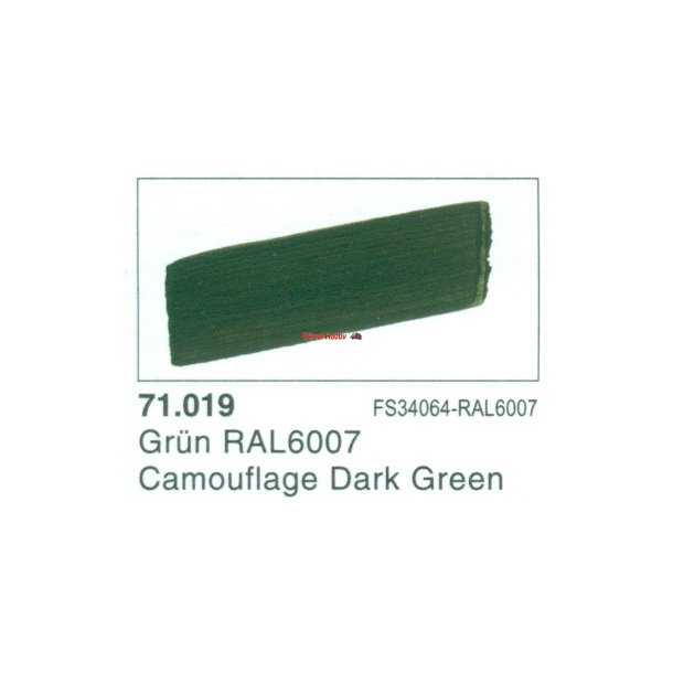 Vallejo Model Air Nr.71.019 Camouflage Black Green  17 ml.
