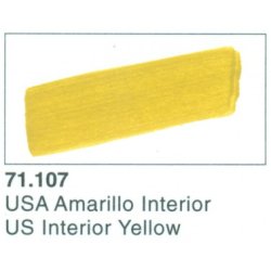 Vallejo Model Air nr. 71.107  US Interior Yllow. 17 ml.