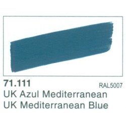 Vallejo Model Air nr. 71.111   UK Medterranean Blue. 17 ml.
