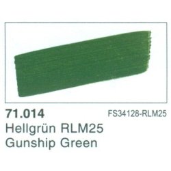 Vallejo Model Air Nr. 71.014 Gunship Green 17 ml.