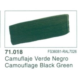 Vallejo Model Air Nr. 71.018 Camouflage Black Green 17 ml.