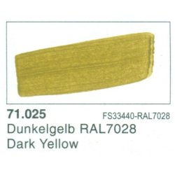 Vallejo Model Air Nr. 71.025 Dark Yellow 17 ml.