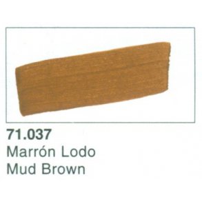 Vallejo Model Air nr. 71.037 Mud Brown 17 ml.