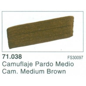 Vallejo Model Air nr. 71.038 Cam. Medium Brown 17 ml.