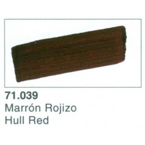 Vallejo Model Air nr. 71.039 Hull Red 17 ml.