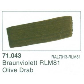 Vallejo Model Air nr. 71.043 Olive Drab 17 ml.