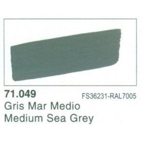 Vallejo Model Air nr. 71.049 Medium Sea Grey 17 ml.