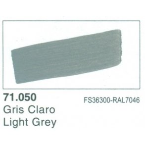 Vallejo Model Air nr. 71.050 Light Grey 17 ml.