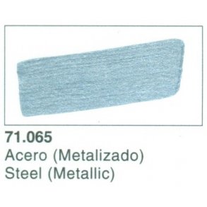 Vallejo Model Air nr. 71.065 Steel Metallic  17 ml.